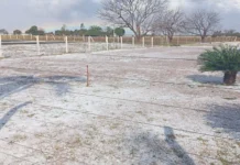 Vídeo mostra temporal com granizo atingindo o Distrito Pana, em Nova Alvorada do Sul