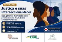 Seminário sobre a justiça e suas interseccionalidades será promovido no dia 30