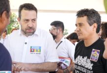 Boulos visita Cidade dos Anjos para tratar de moradia e direitos dos trabalhadores