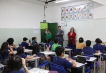 Poder Judiciário acompanha reforma de escola estadual a partir da mão de obra prisional