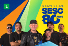 Banda V12 abre show de Samuel Rosa em celebração aos 80 anos do Sesc MS