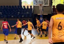 Basquete reúne alunos de dez escolas no Guanandizão