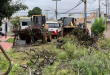 Prefeitura mantém força-tarefa para atender ocorrências após temporal