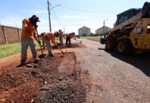 Período chuvoso atrapalha operações de tapa-buracos e início de recapeamentos