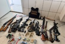 Operação resgata 23 trabalhadores e apreende 14 armas em propriedade rural