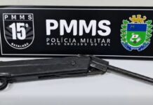 Homem ameaça companheira com espingarda artesanal em Maracaju
