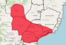 Alerta Vermelho: onda de calor eleva temperaturas até 5°C acima da média em MS; máxima chega a 42°C