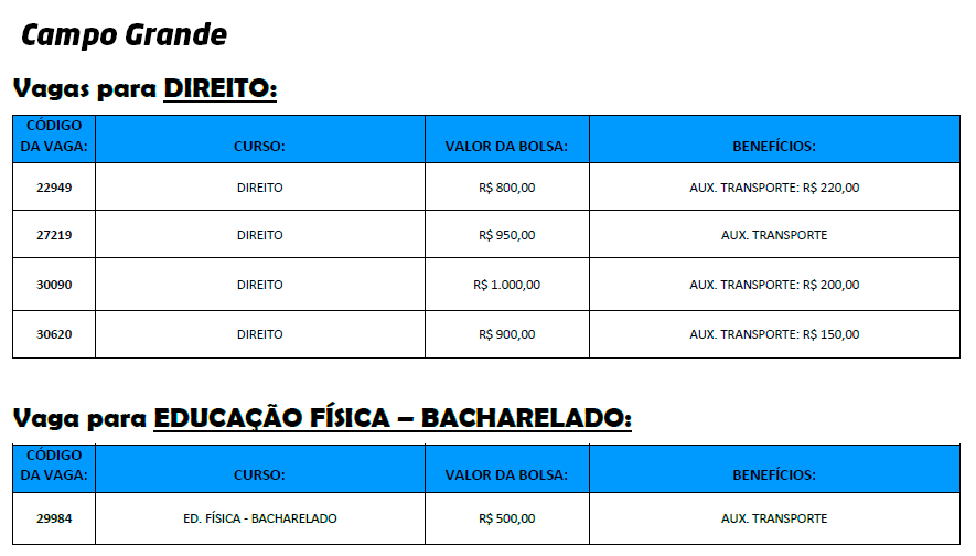 Avance uma casa! IEL oferece 105 oportunidades de estágio em MS Avance uma casa! IEL oferece 105 oportunidades de estágio em MS