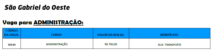 Avance uma casa! IEL oferece 105 oportunidades de estágio em MS Avance uma casa! IEL oferece 105 oportunidades de estágio em MS
