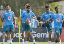 Seleção: Ancelotii comanda 1º treino com grupo completo na Austrália