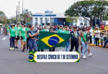 Desfile de 7 de Setembro celebra as conquistas de Naviraí
