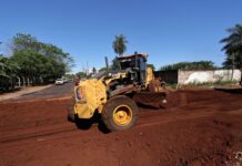 Prefeitura acelera recapeamento em Dourados com obras no fim de semana