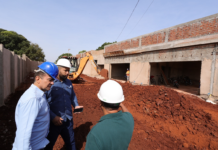 Obras do CAPS AD III avançam e chegam a 65% de execução em Dourados