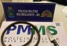 Homem é preso ao tentar estuprar mulher em distrito de Rio Brilhante