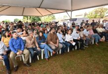 Moradores da Região do Lagoa comemoram a chegada de mais obras de drenagem e asfalto
