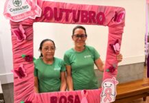 Ceasa realiza ação do Outubro Rosa para mulheres que trabalham no complexo