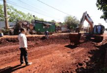 Prefeitura acelera trabalhos e recapeamento da Clóvis Cerzósimo e Iguaçu passa de 70%