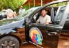 Comunidade da Aldeia Jaguapiru comemora chegada de viatura que vai reforçar a segurança local