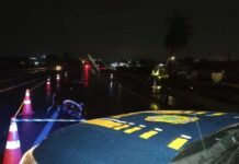 Ciclista morre atropelado na BR-163, em Dourados, e motorista foge