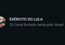 Canal ‘Exército do Lula’ sai do ar após decisão do presidente do TSE