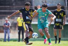 Quartas de final do Estadual Sub-17 têm três jogos neste sábado em MS
