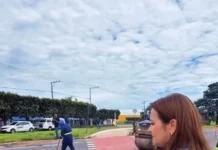 Após semana de chuva e reclamações, Adriane acompanha tapa-buracos em Campo Grande