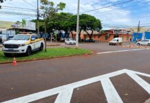 Dourados intensifica sinalização viária para reduzir acidentes em cruzamentos