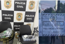 Salão de beleza abrigava consultório dentário improvisado em Coronel Sapucaia