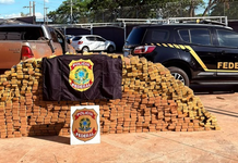 PF apreende quase 2 toneladas de maconha após rastrear veículo clonado