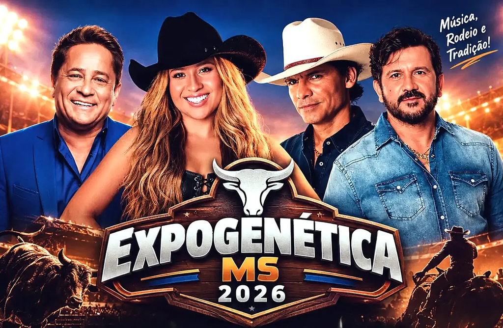 Expogenética MS 2026 começa nessa semana com negócios, cultura e entretenimento na Capital Expogenética MS 2026 começa nessa semana com negócios, cultura e entretenimento na Capital