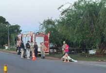 Tragédia: Adolescente de 13 anos morre atropelado por carreta em Jardim