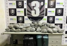 Jovens são flagrados usando veículos de aplicativo para transportar drogas