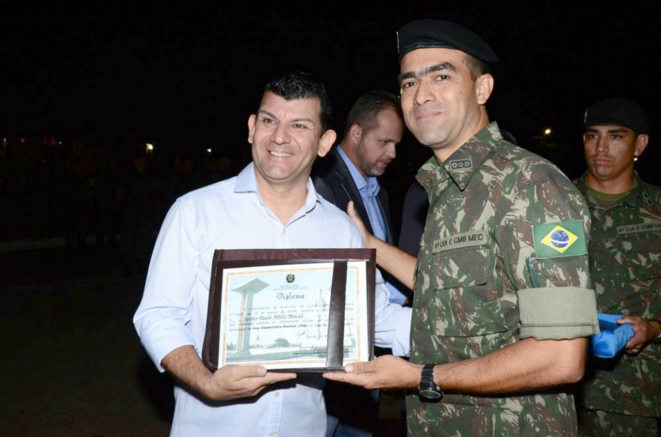 Exército de Jardim realiza evento para homenagear ex-combatentes no Dia da Vitória