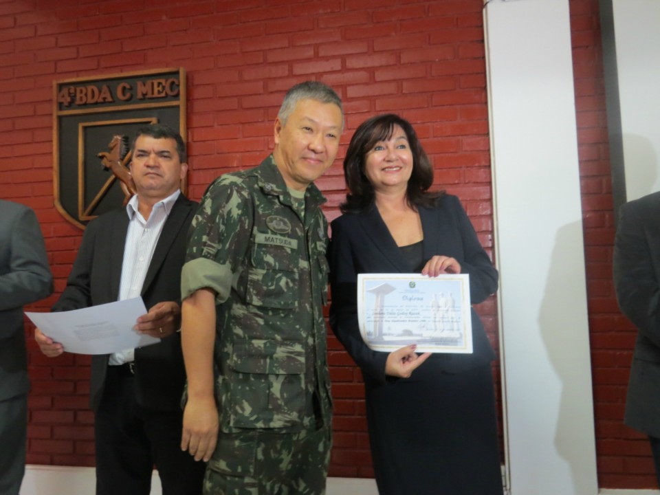 Homenagem do Exército Brasileiro em alusão ao Dia da Vitória