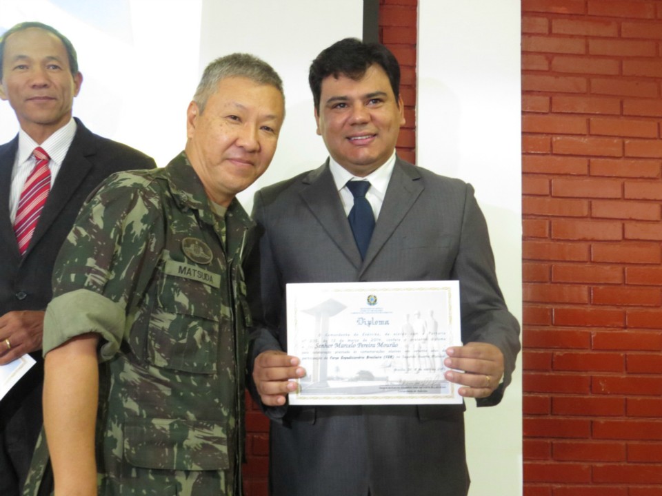 Homenagem do Exército Brasileiro em alusão ao Dia da Vitória