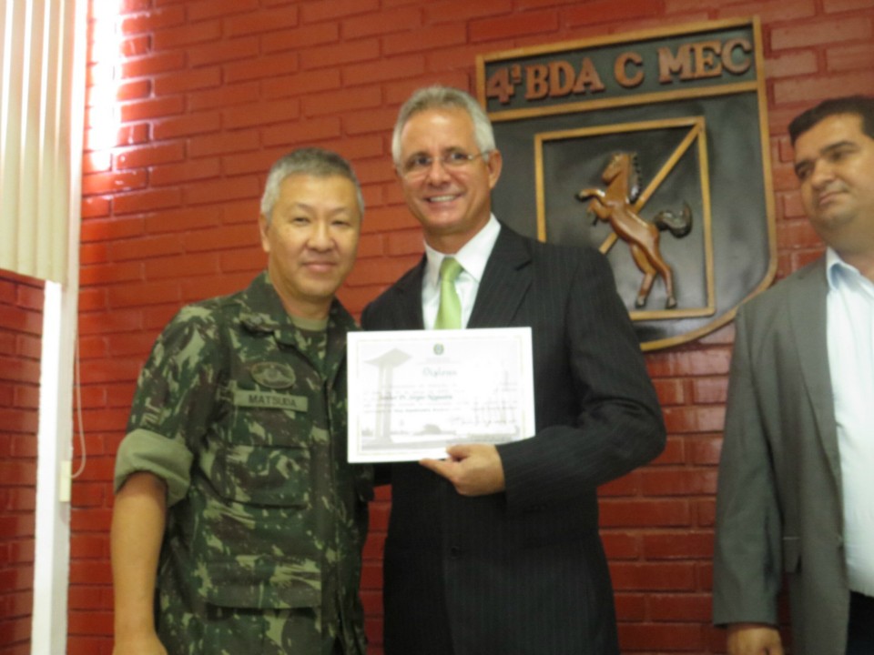 Homenagem do Exército Brasileiro em alusão ao Dia da Vitória