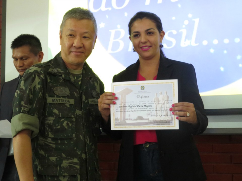 Homenagem do Exército Brasileiro em alusão ao Dia da Vitória