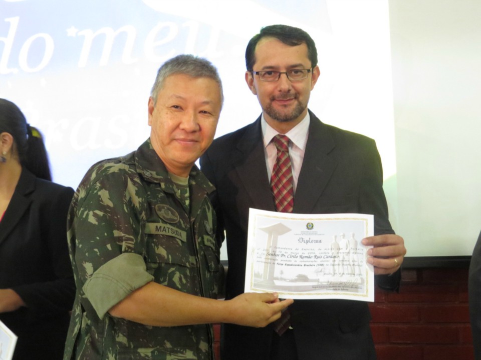 Homenagem do Exército Brasileiro em alusão ao Dia da Vitória