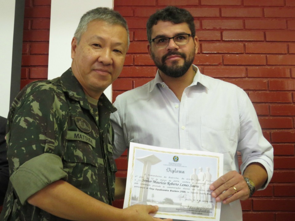 Homenagem do Exército Brasileiro em alusão ao Dia da Vitória