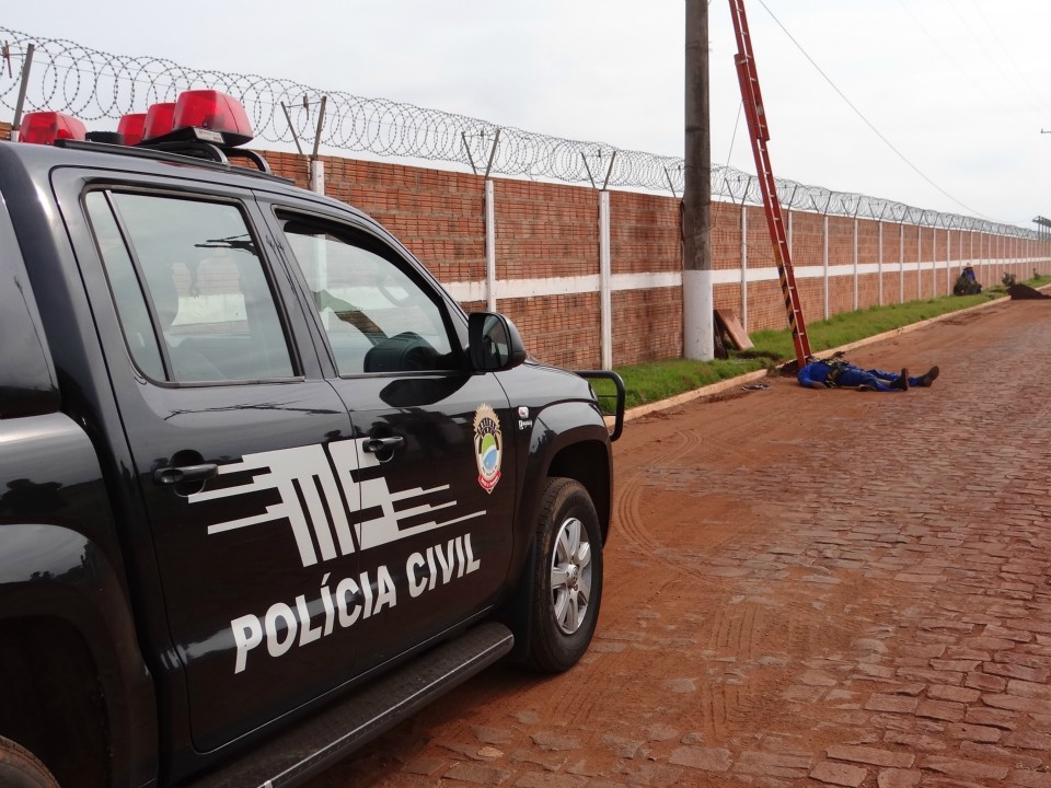 Homem morre eletrocutado ao receber descarga elétrica de cerca de 13 mil volts