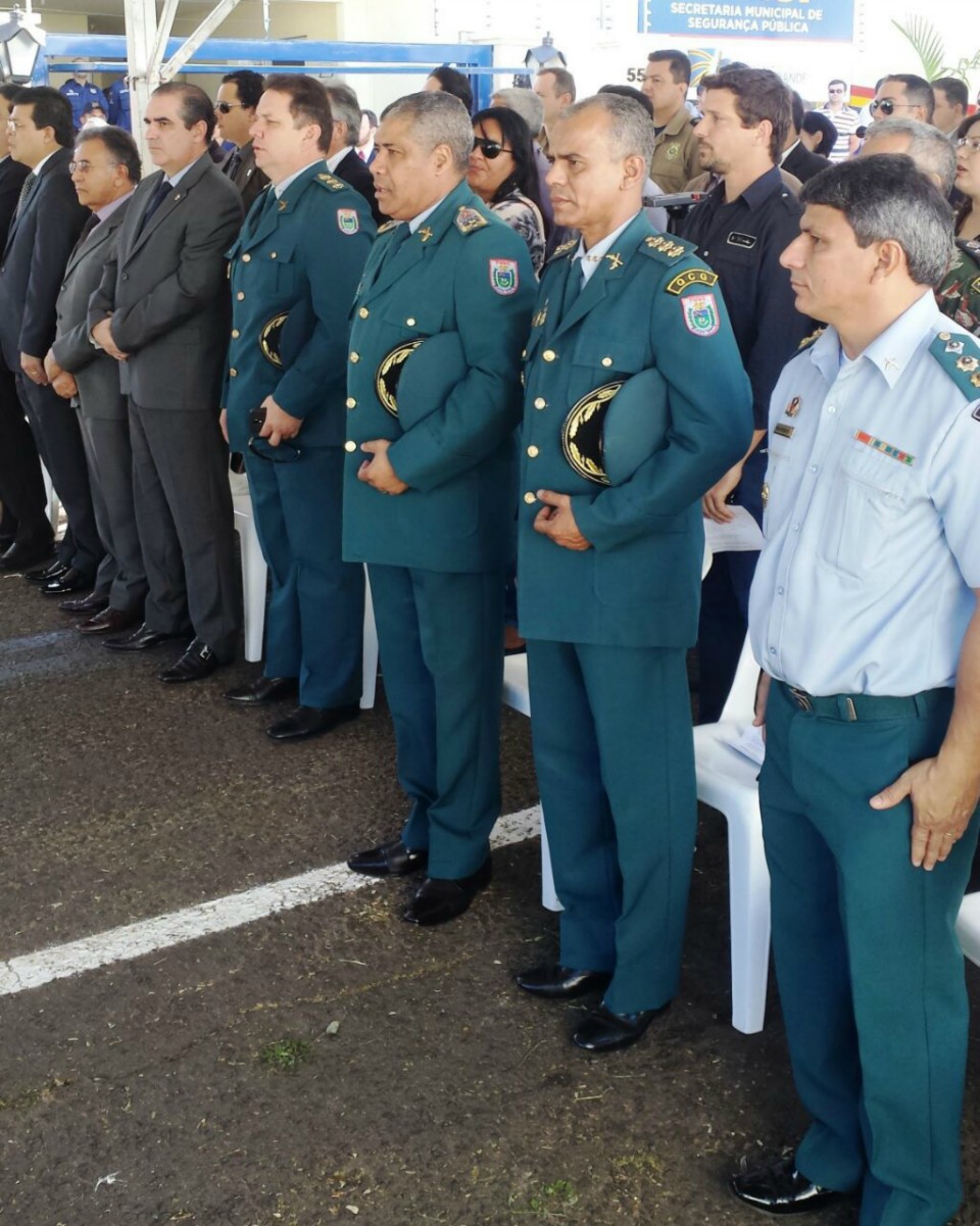 Solenidade alusiva ao aniversário de criação da guarda civil municipal