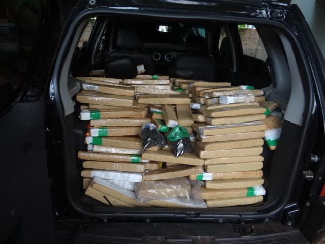 Um preso com droga e quatro acusados por fazer papel de ‘batedor’ na BR 163