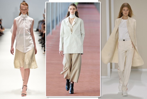 Branco com bege: a regra de moda que as famosas decidiram quebrar em 2015
