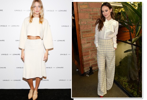 Branco com bege: a regra de moda que as famosas decidiram quebrar em 2015