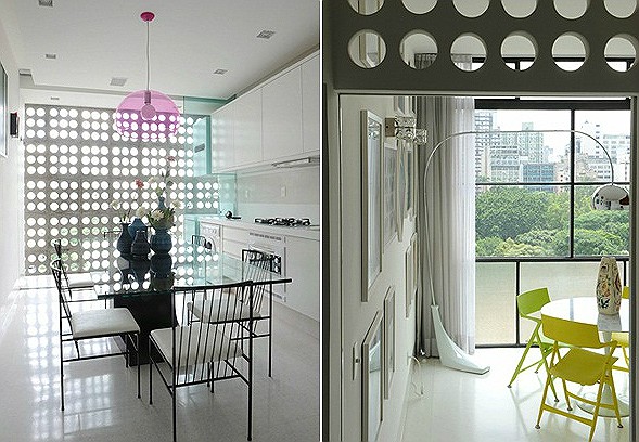 Apartamento dos anos 1950 tem decoração neutra inspirada em Oscar Niemeyer