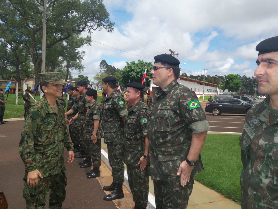 Japoneses conhecem modelo de segurança na fronteira do Brasil