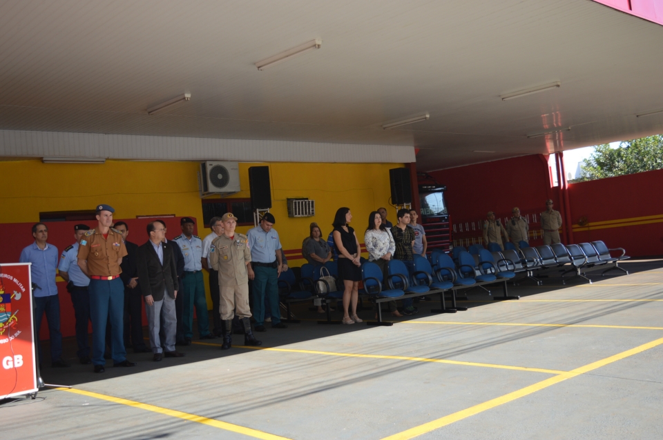 Quartel recebe viaturas e novo grupamento fica para 2017