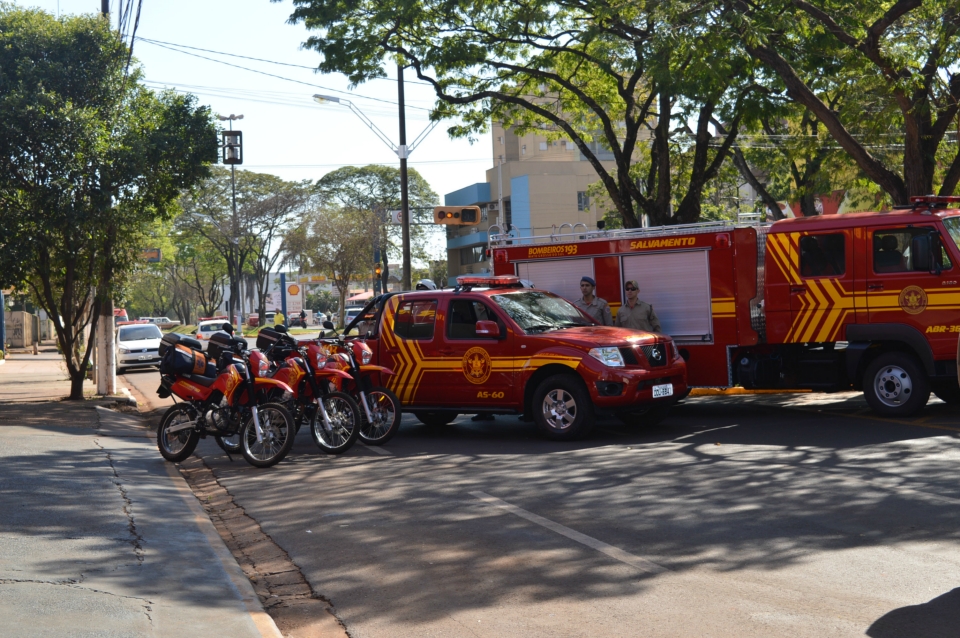 Quartel recebe viaturas e novo grupamento fica para 2017