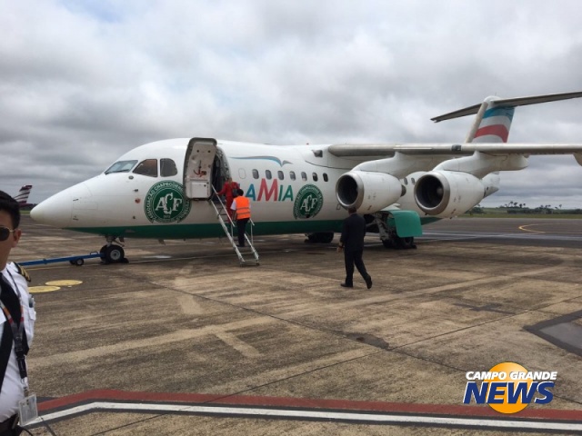 Mudança de plano, tirou piloto de Aquidauana do voo da Chapecoense Mudança de plano, tirou piloto de Aquidauana do voo da Chapecoense