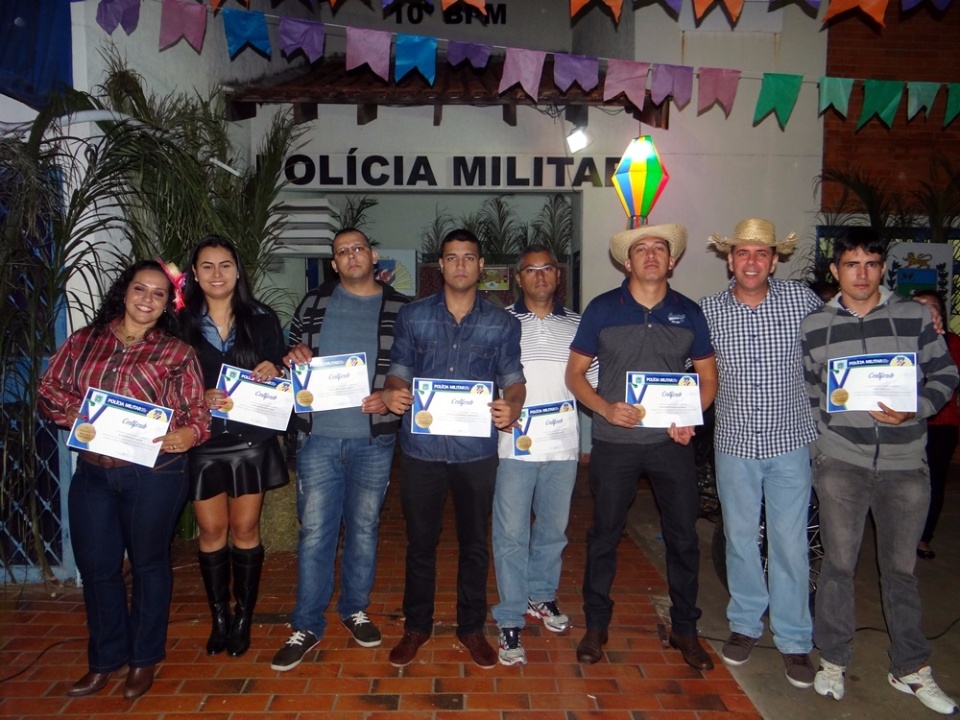 10º Batalhão da Polícia Militar realiza o 1º Arraiá du Anhanduizim